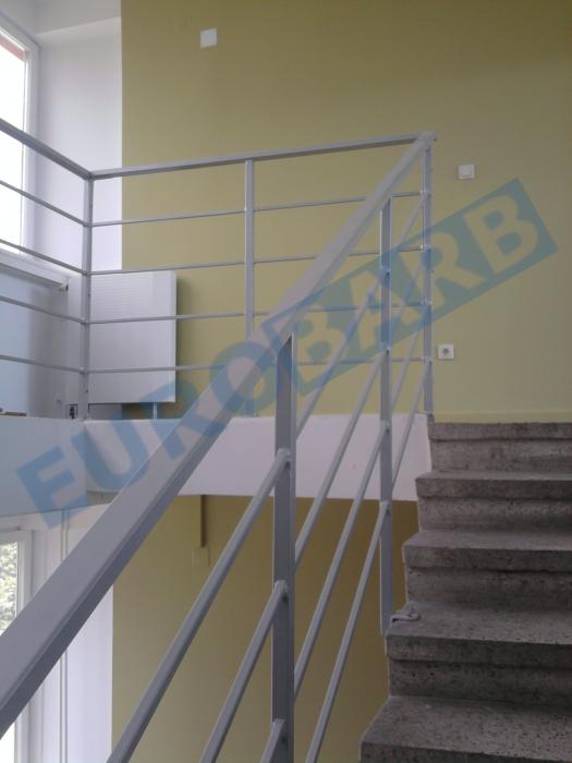 Balustrada schodowa prosta