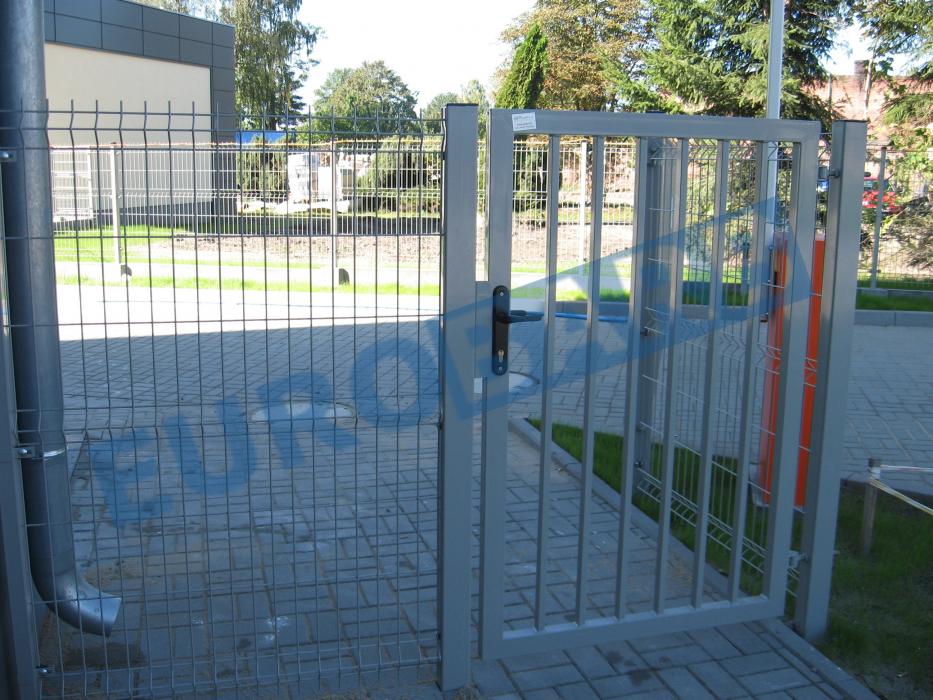 Brama wjazdowa panelowa